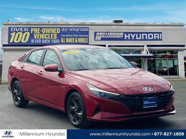 used 2022 Hyundai Elantra car, priced at $17,000