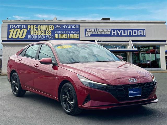 used 2022 Hyundai Elantra car, priced at $17,000