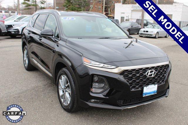 used 2019 Hyundai Santa Fe car, priced at $18,355