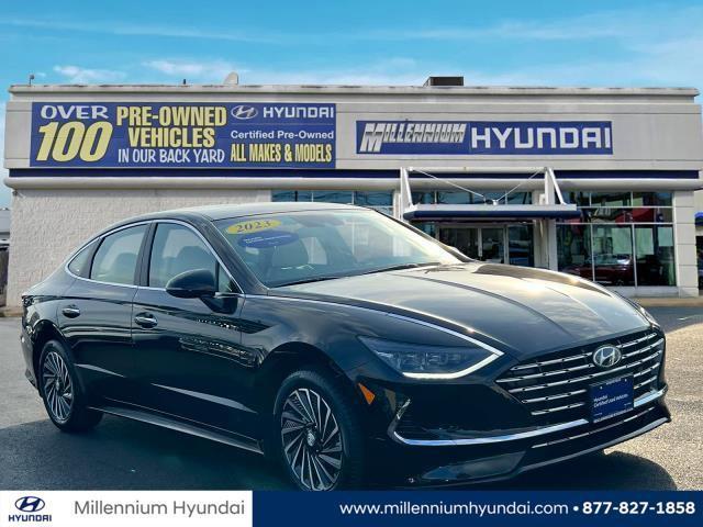 used 2023 Hyundai Sonata Hybrid car, priced at $20,999