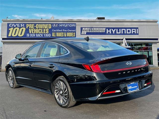 used 2023 Hyundai Sonata Hybrid car, priced at $20,999