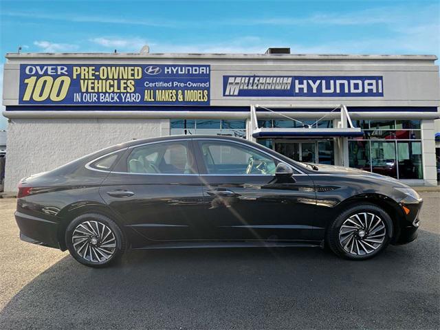 used 2023 Hyundai Sonata Hybrid car, priced at $20,999