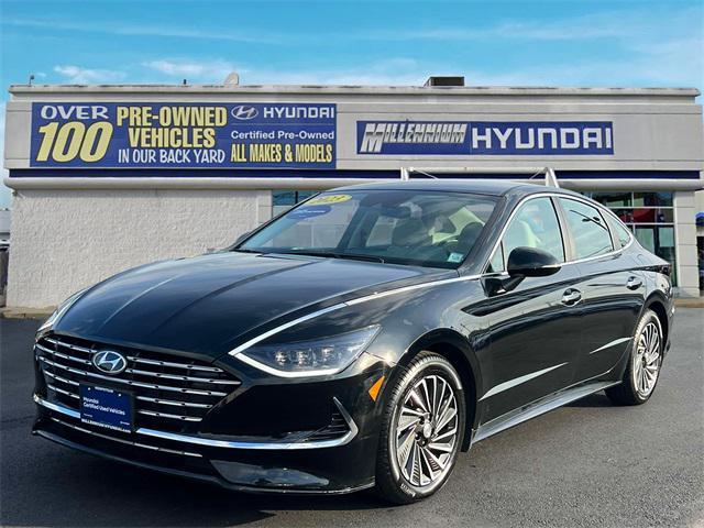 used 2023 Hyundai Sonata Hybrid car, priced at $20,999