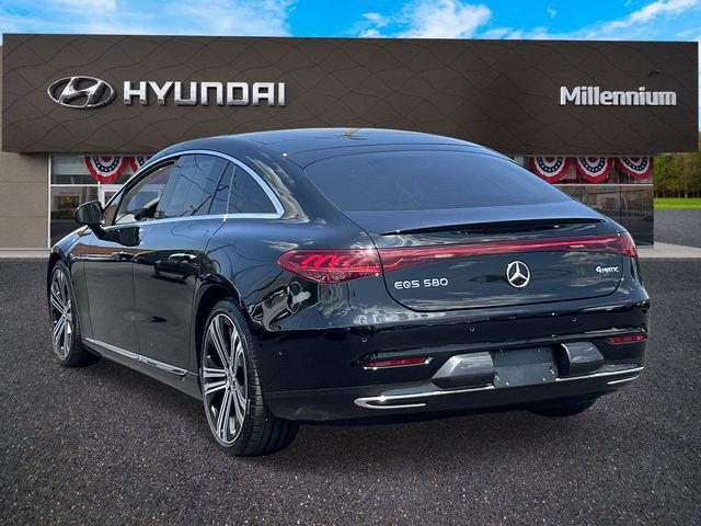 used 2022 Mercedes-Benz EQS 580 car, priced at $55,989