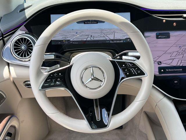 used 2022 Mercedes-Benz EQS 580 car, priced at $55,989