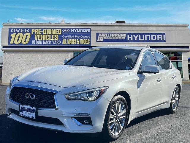 used 2021 INFINITI Q50 car, priced at $23,413