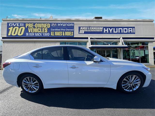 used 2021 INFINITI Q50 car, priced at $23,413