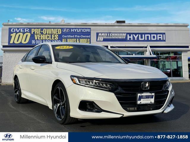 used 2022 Honda Accord car, priced at $22,999