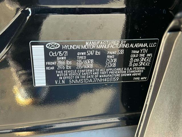 used 2022 Hyundai Santa Fe car, priced at $21,000