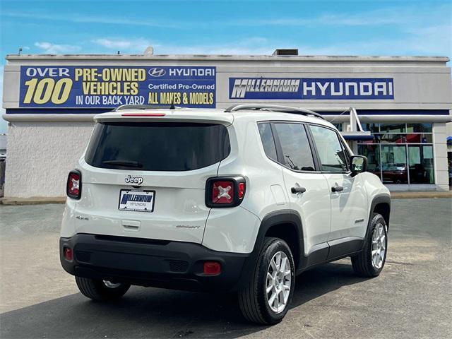 used 2021 Jeep Renegade car, priced at $15,999