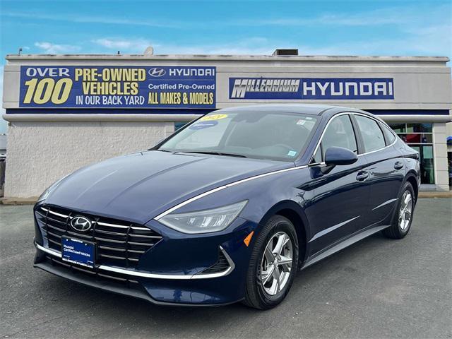 used 2021 Hyundai Sonata car, priced at $16,191