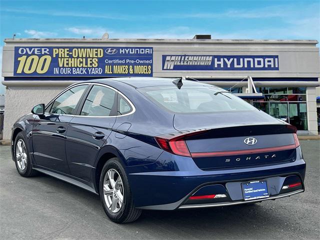 used 2021 Hyundai Sonata car, priced at $16,191