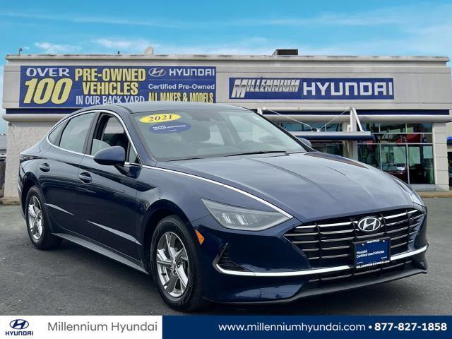 used 2021 Hyundai Sonata car, priced at $16,191