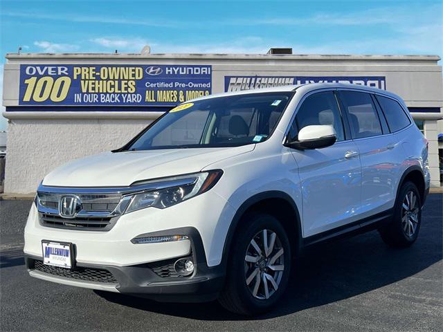 used 2021 Honda Pilot car, priced at $24,399