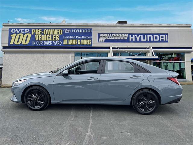 used 2021 Hyundai Elantra HEV car, priced at $20,000