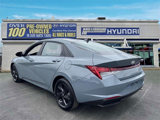 used 2021 Hyundai Elantra HEV car, priced at $20,000