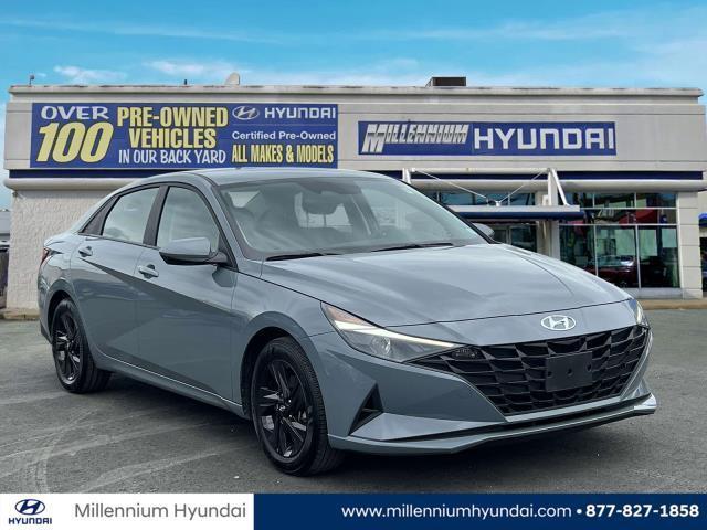 used 2021 Hyundai Elantra HEV car, priced at $20,000