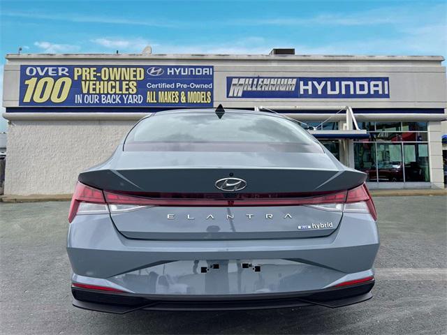 used 2021 Hyundai Elantra HEV car, priced at $20,000