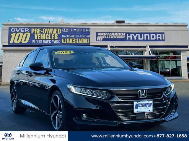 used 2021 Honda Accord car, priced at $20,513