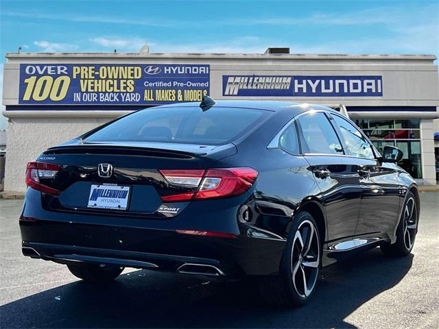 used 2021 Honda Accord car, priced at $20,513