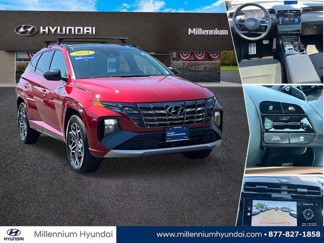 used 2024 Hyundai TUCSON Hybrid car, priced at $32,899