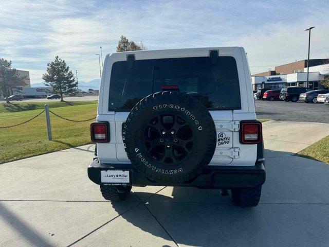 used 2021 Jeep Wrangler car, priced at $31,622