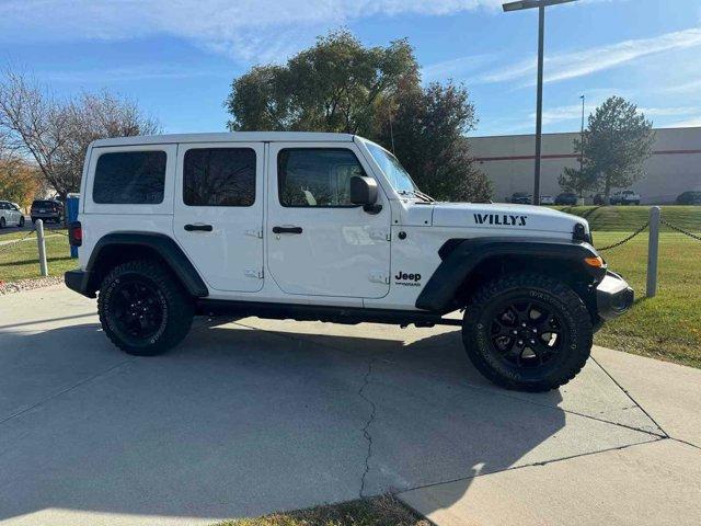 used 2021 Jeep Wrangler car, priced at $31,622