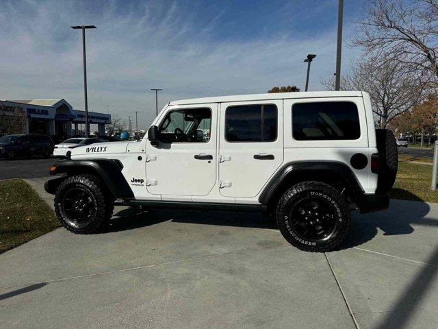 used 2021 Jeep Wrangler car, priced at $31,622