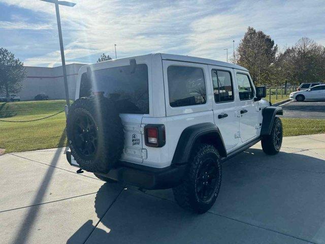 used 2021 Jeep Wrangler car, priced at $31,622