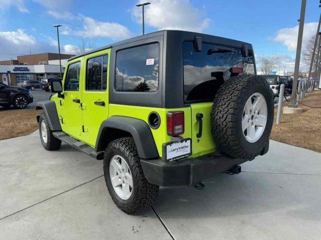 used 2017 Jeep Wrangler Unlimited car, priced at $20,651