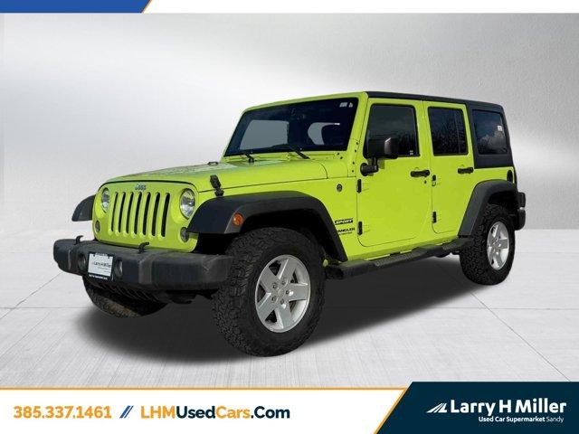 used 2017 Jeep Wrangler Unlimited car, priced at $20,674