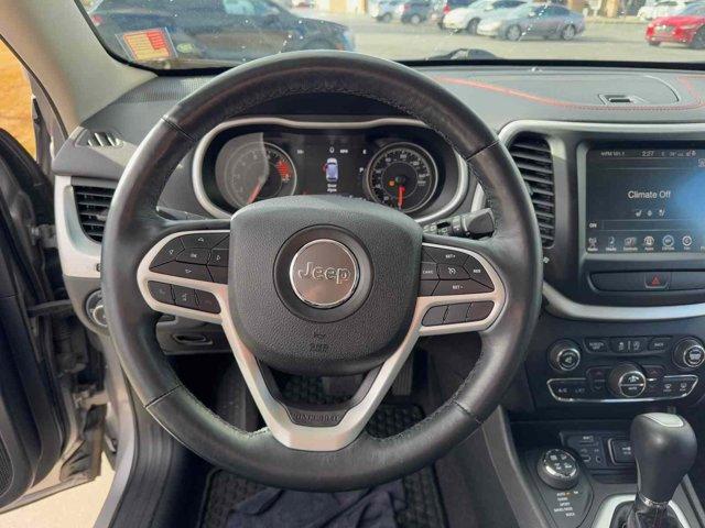 used 2017 Jeep Cherokee car, priced at $17,875