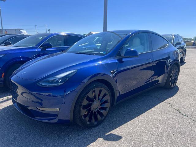 used 2022 Tesla Model Y car, priced at $34,212
