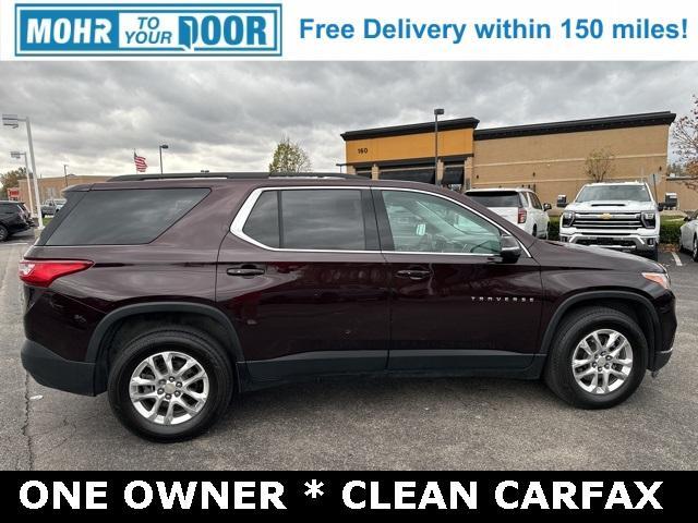 used 2021 Chevrolet Traverse car, priced at $27,744