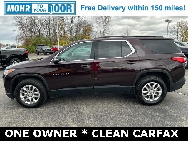 used 2021 Chevrolet Traverse car, priced at $27,744