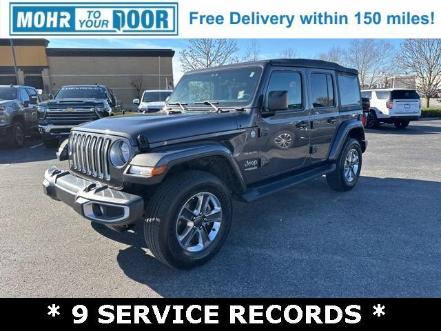 used 2021 Jeep Wrangler Unlimited car, priced at $31,500