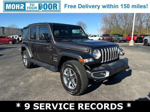 used 2021 Jeep Wrangler Unlimited car, priced at $31,500