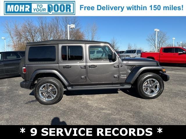 used 2021 Jeep Wrangler Unlimited car, priced at $31,500