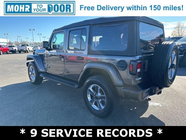 used 2021 Jeep Wrangler Unlimited car, priced at $31,500