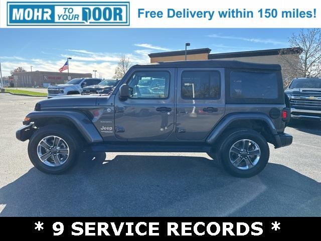 used 2021 Jeep Wrangler Unlimited car, priced at $31,500