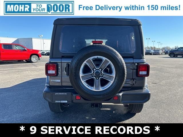 used 2021 Jeep Wrangler Unlimited car, priced at $31,500