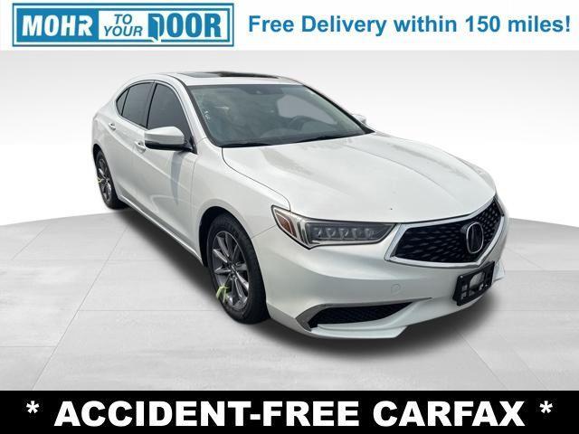 used 2018 Acura TLX car, priced at $18,000