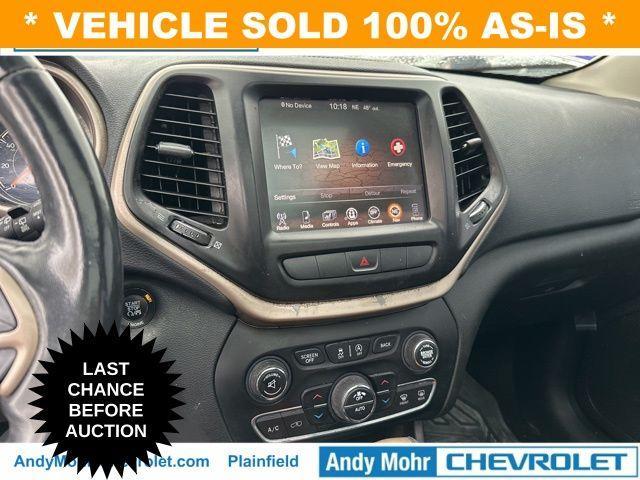 used 2015 Jeep Cherokee car, priced at $3,750