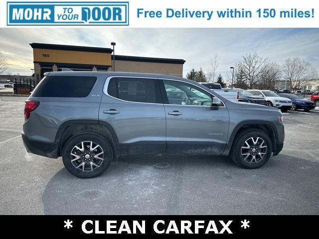 used 2021 GMC Acadia car, priced at $21,500