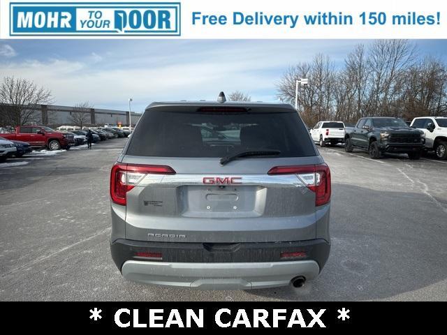 used 2021 GMC Acadia car, priced at $21,500