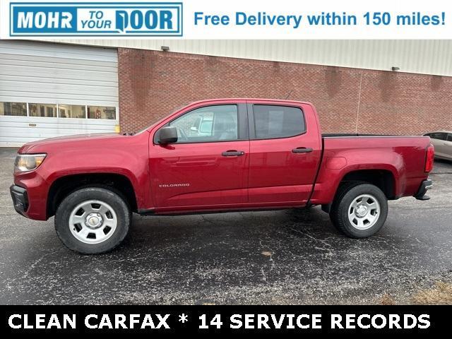 used 2021 Chevrolet Colorado car, priced at $20,500