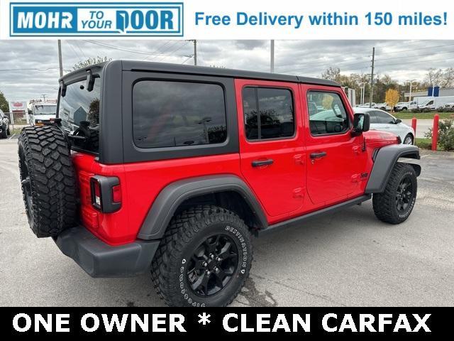 used 2022 Jeep Wrangler Unlimited car, priced at $32,511