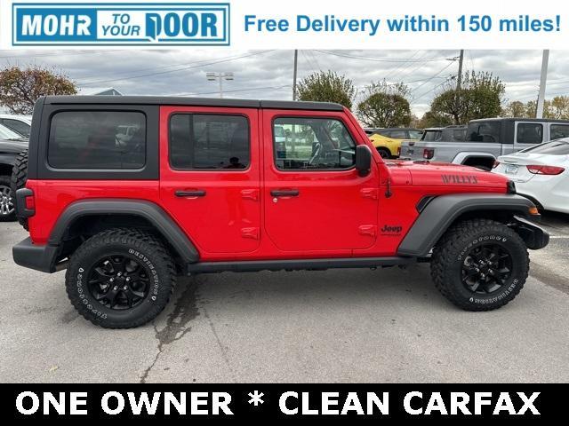 used 2022 Jeep Wrangler Unlimited car, priced at $32,511