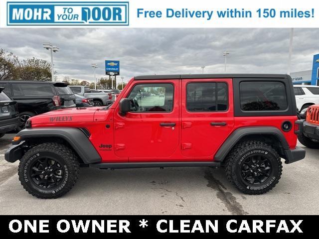 used 2022 Jeep Wrangler Unlimited car, priced at $32,511