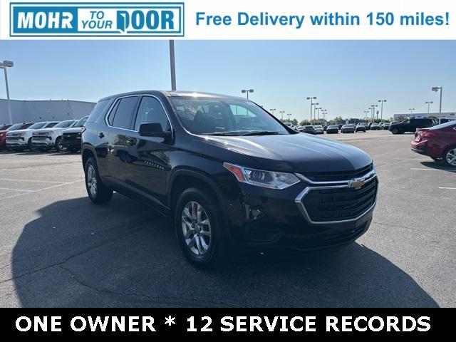 used 2020 Chevrolet Traverse car, priced at $20,300